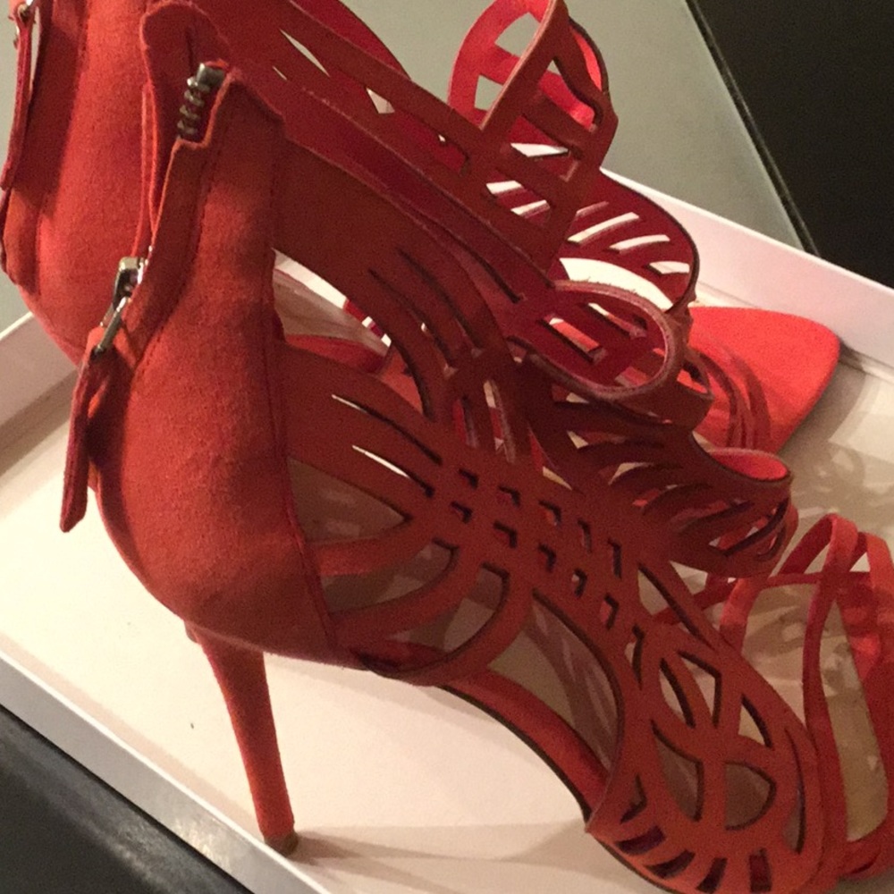 Zara Coral sandals